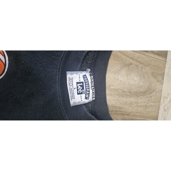 VTG Lee Crossgrain NFL Cleveland Browns Dawg Pound Embroidered Sweatshirt, Men L - Picture 4 of 5